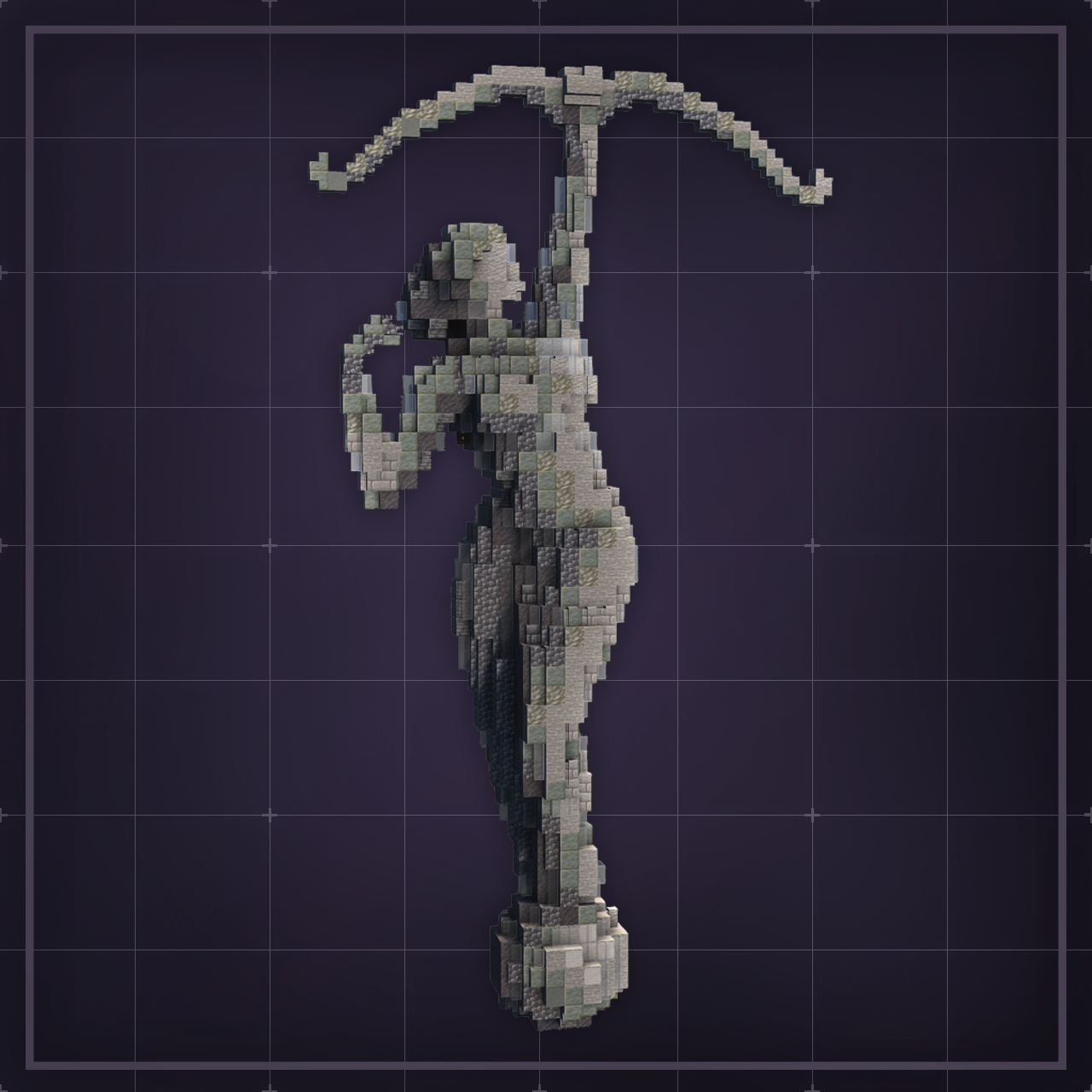 Archer Statue - Statues Minecraft Build Download | KnightyBuilds