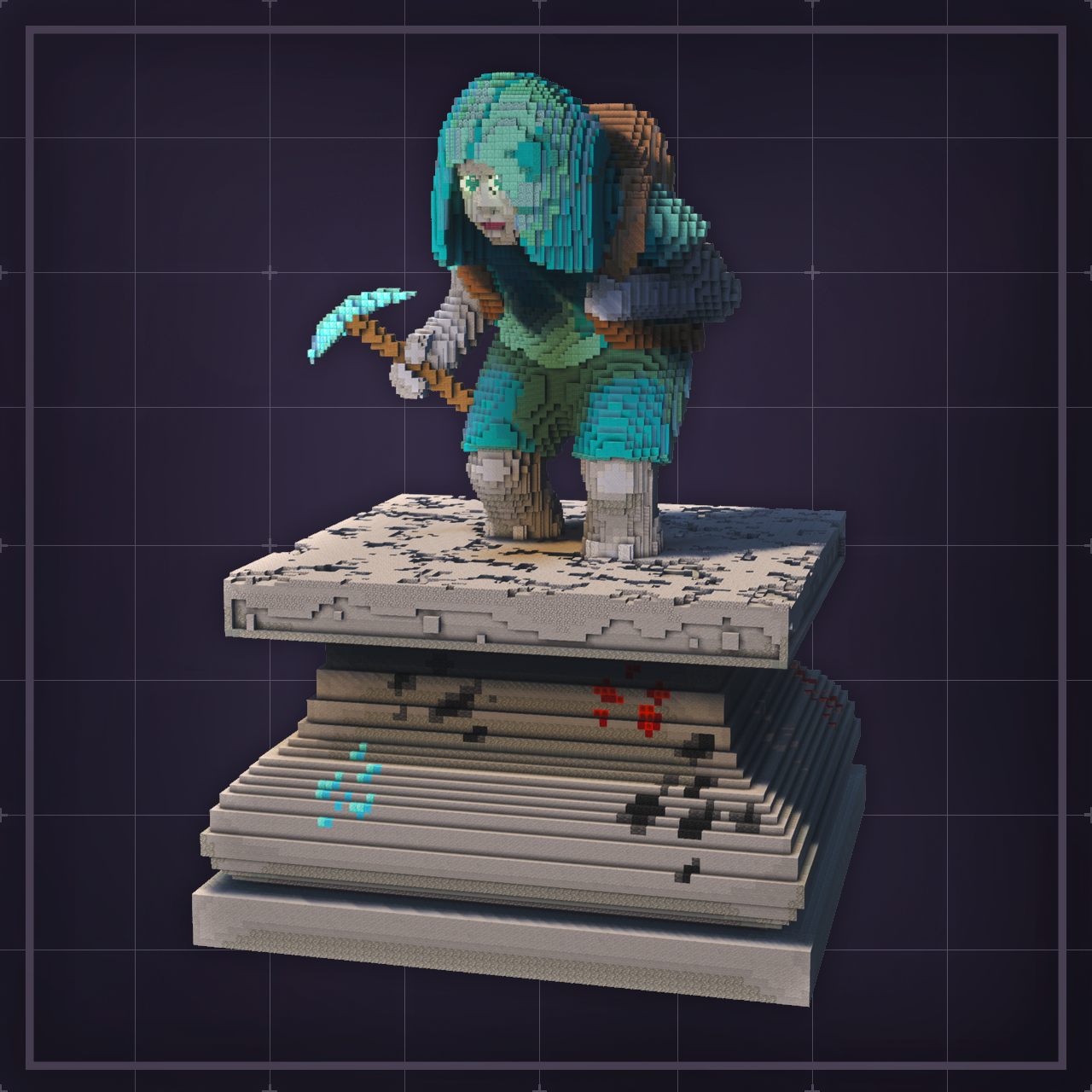 Rascal Figurine - Organics Minecraft Build Download | KnightyBuilds