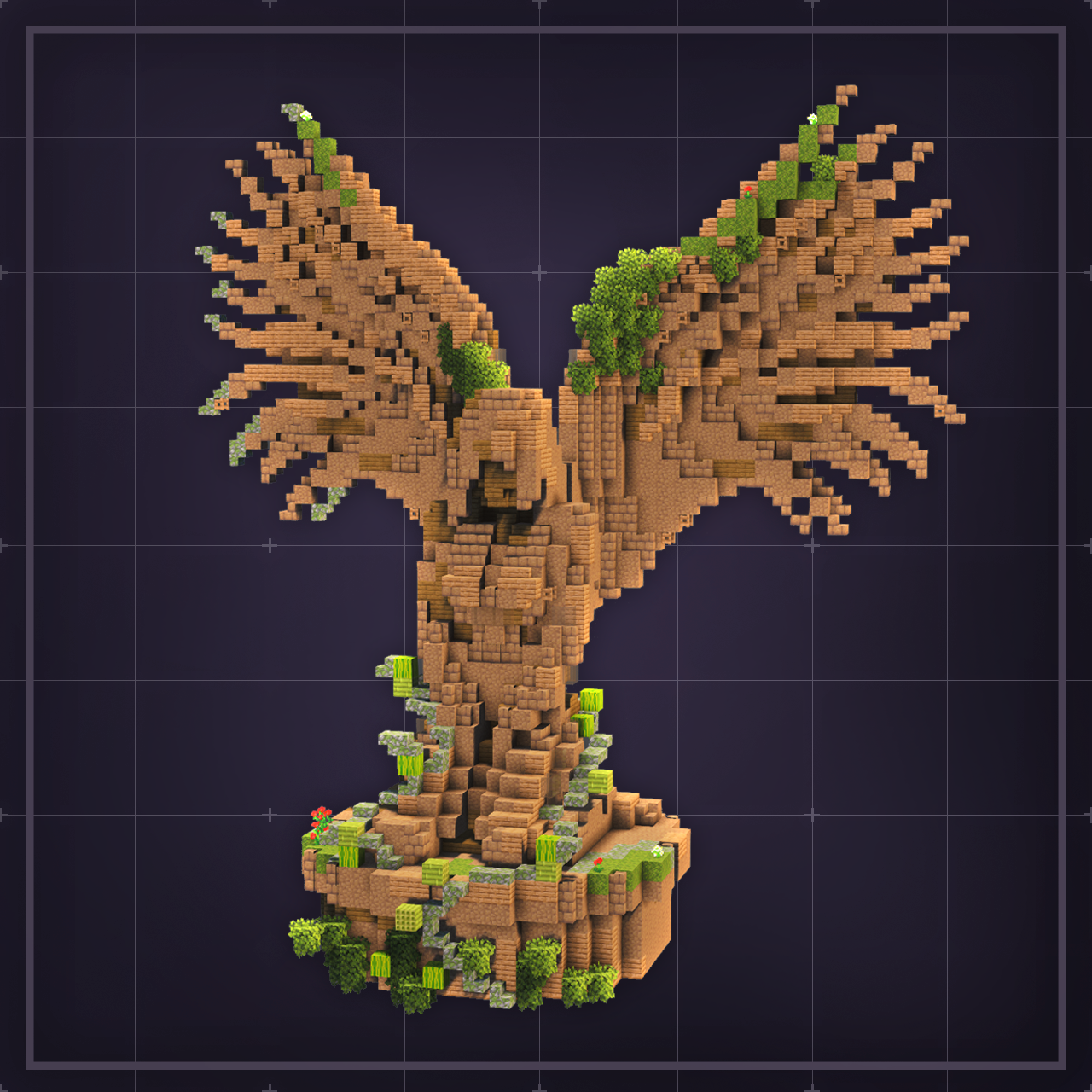 Garden Angel - Statues Minecraft Build Download | KnightyBuilds
